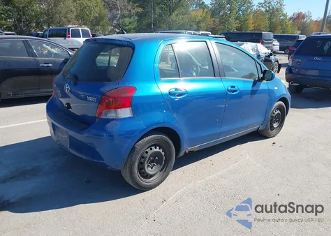 2010 Toyota Yaris z USA, uszkodzony, nr VIN JTDKT4K31A5296746